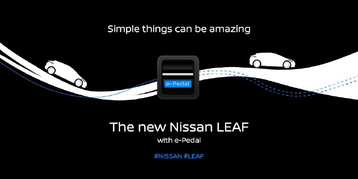 An image teasing the new Nissan LEAF