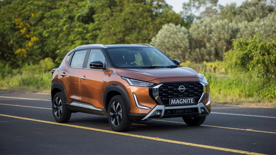 New Nissan Magnite Front Three Quarter