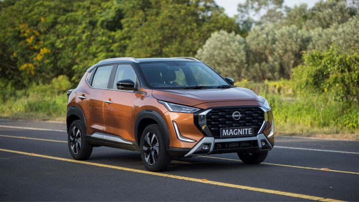 New Nissan Magnite Front Three Quarter