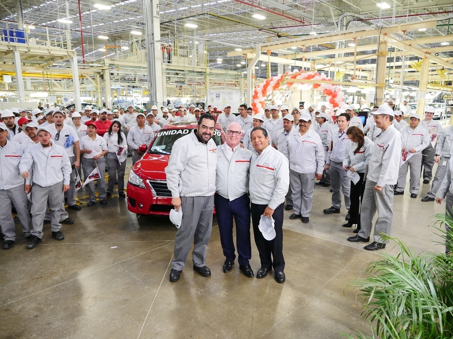 Nissan Aguascalientes A2 Plant Produces Its 200 000th Vehicle