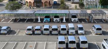 A trial using Nissan LEAF electric cars to help power office buildings has proved successful in cutting energy costs and CO2 emissions.