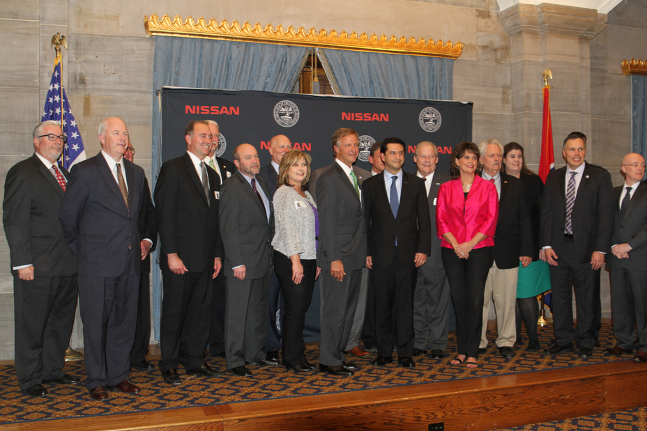 1,000 new jobs will result from a new supplier park for Nissan in Tennessee