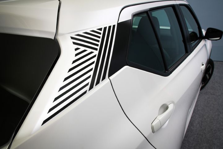 Imagem do Novo Nissan Kait - Detalhe Coluna