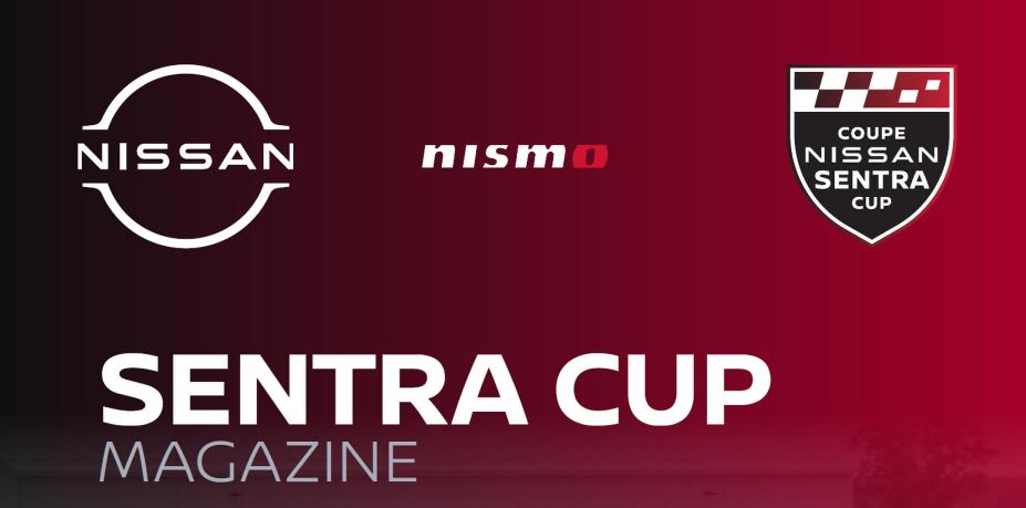 Nissan Sentra Cup magazine cover.