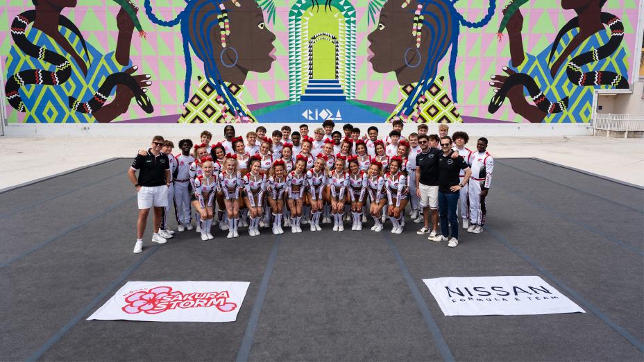 Photo de groupe des Sakura Storm