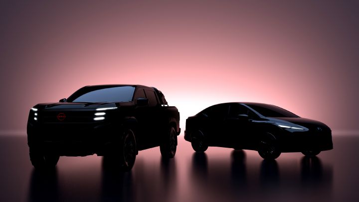 Avance de la gama Nissan para LATAM (dos siluetas)