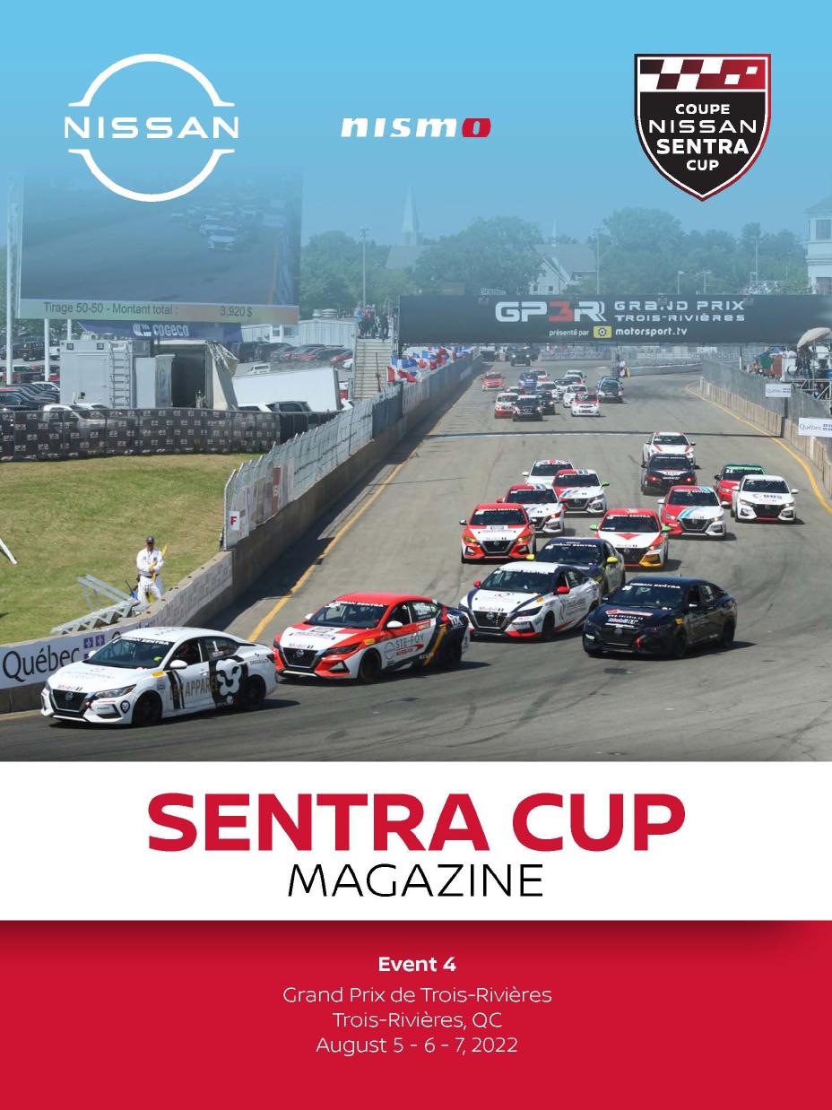 Nissan Sentra Cup magazine cover