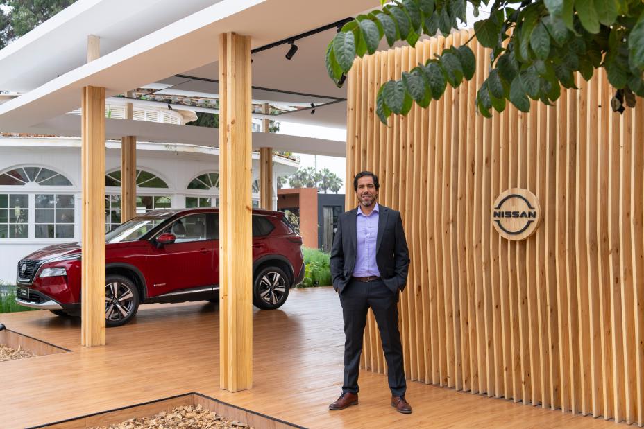 Estación de Nissan en Casacor con Jaime Obreros