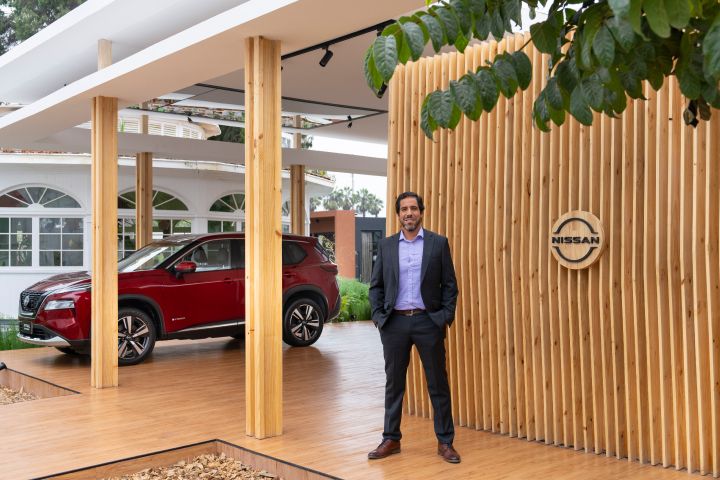 Estación de Nissan en Casacor con Jaime Obreros