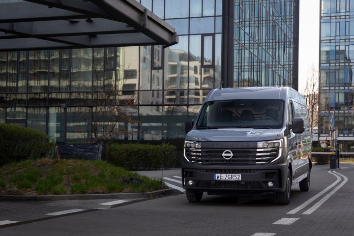 Ujęcie statyczne nadwozia Nissan Interstar LCV