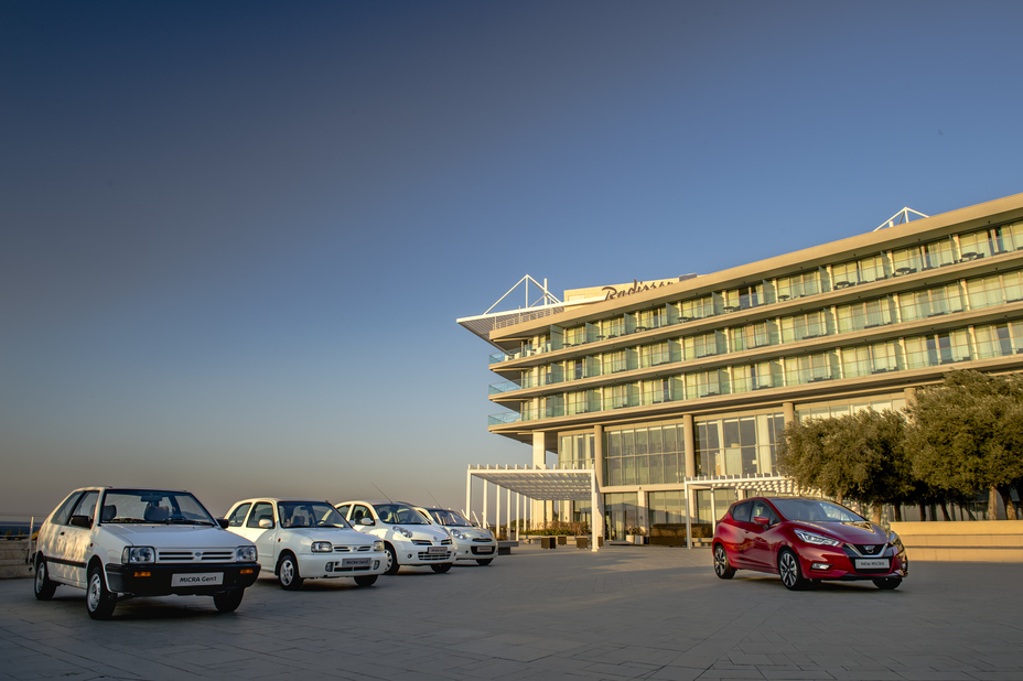 Nissan Micra Heritage line-up