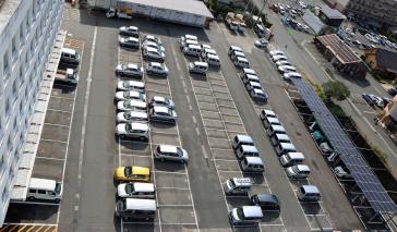 A trial using Nissan LEAF electric cars to help power office buildings has proved successful in cutting energy costs and CO2 emissions.