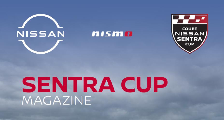 Sentra cup magazine infographic with logos