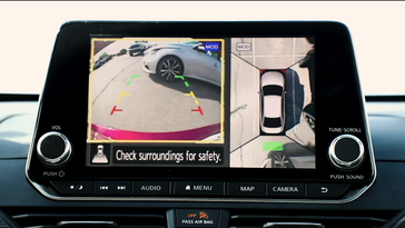 Rear Cross Traffic Alert is one of six advanced systems included in Nissan Safety Shield 360.
