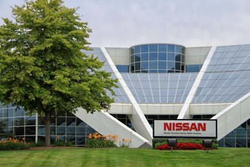 Inside Nissan Technical Center North America (NTCNA), a thermal ice storage system efficiently reduces greenhouse gas emissions and lowers costs. Translucent skylights energize employees and simultaneously reduce energy consumption, helping trap heat on cold days. In the summer, white roofs provide the opposite effect, cooling the building. Outside, a massive recycling center salvages unused plastics, aluminum, steel, wood, cardboard and other vehicle parts no longer in use, while in the parking lot sits the only public electrical vehicle charging stations in Farmington Hills.