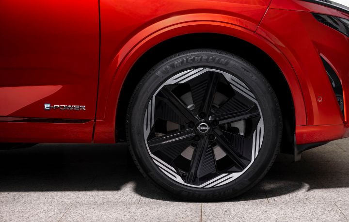 Het ontwerp van de velg van de nieuwe Nissan Qashqai
