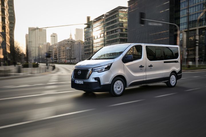 Ujęcie dynamiczne Nissan Primastar LCV