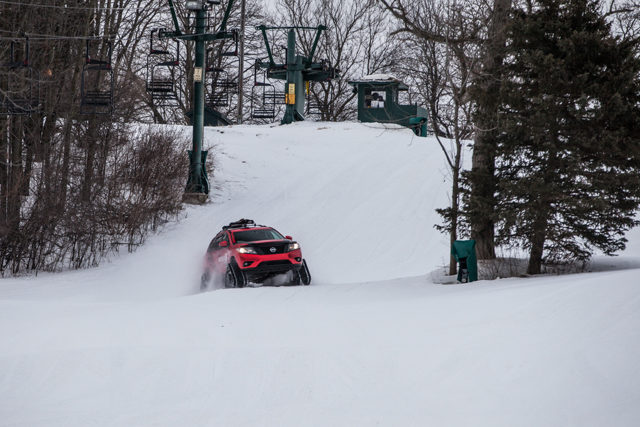 Nissan presenta su nuevo trío de vehículos concepto "Winter Warrior" para el Auto Show de Chicago 2016