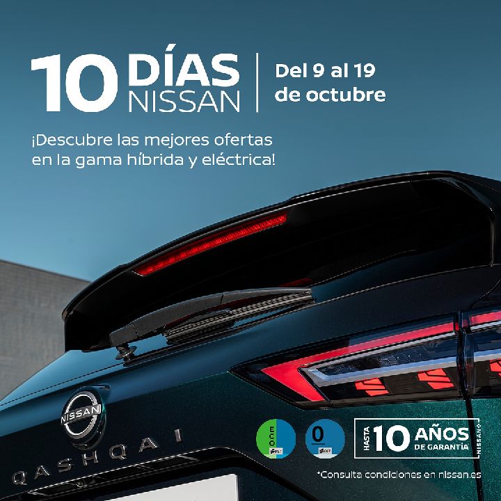 Nissan prorroga los Nissan Days hasta finales de octubre