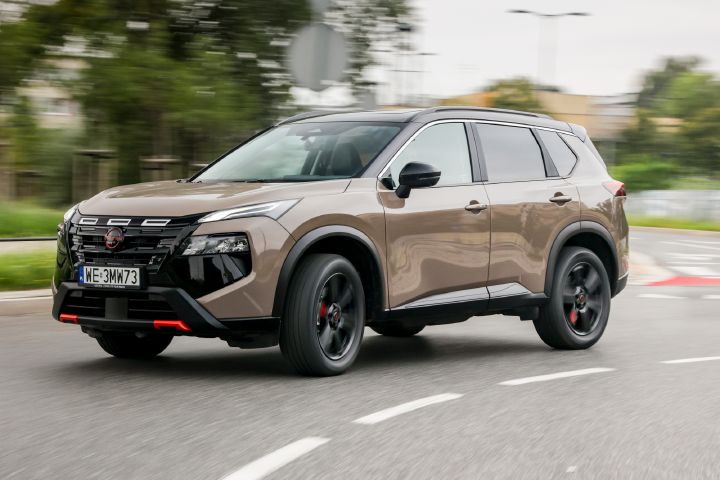 Nowy Nissan X‑Trail N-Trek – ujęcie dynamiczne