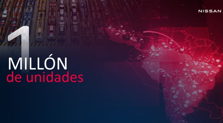 Nissan América Latina supera 1 millón de unidades comercializadas desde la integración regional.