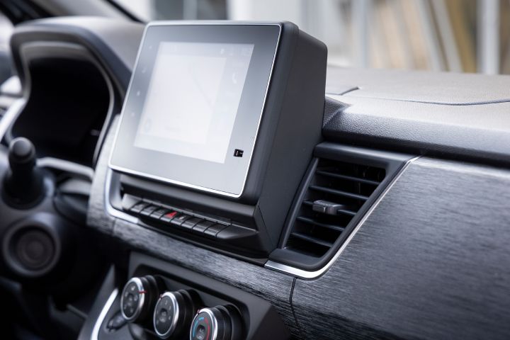Ujęcie detalu wnętrza Nissan Primastar LCV