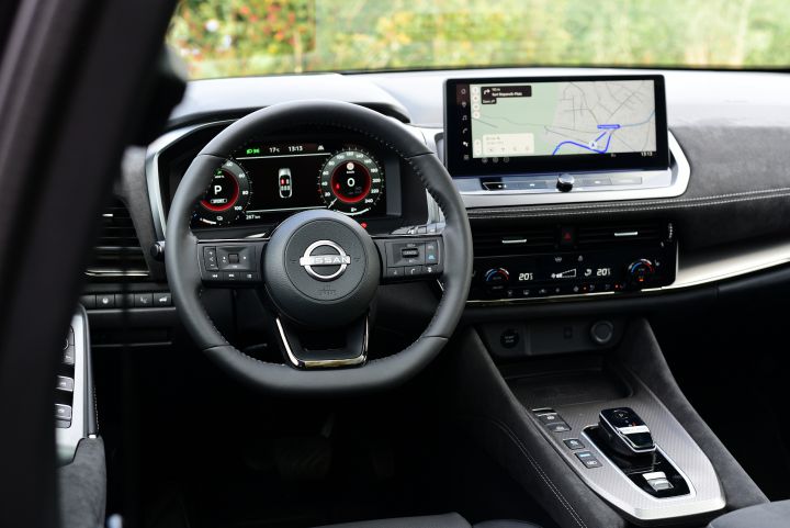 Cockpit des Nissan Qashqai