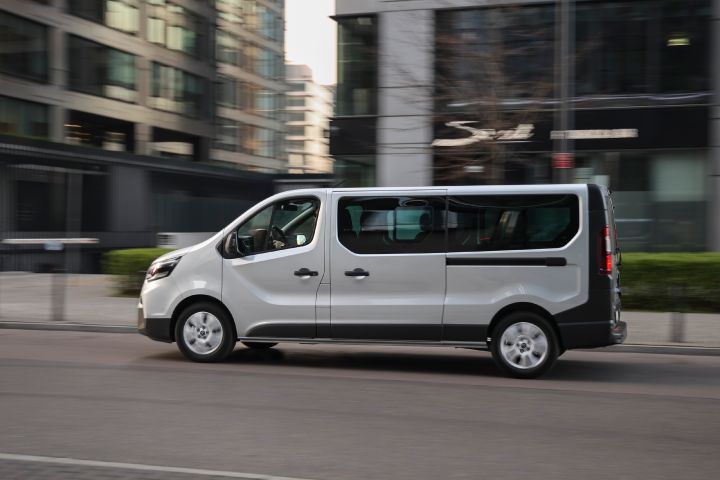 Ujęcie dynamiczne nadwozia Nissan Primastar LCV