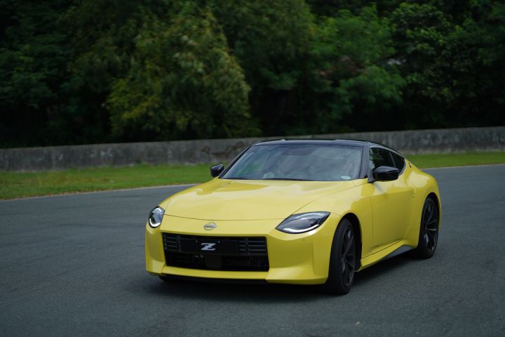 A photo of Nissan Z on the road