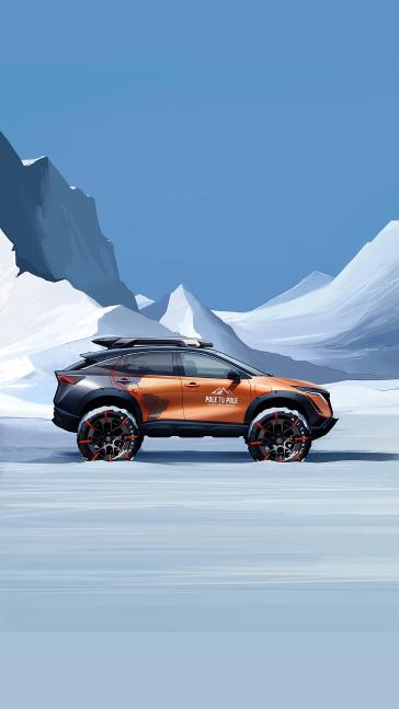 El viaje está en marcha: Comienza la épica expedición en vehículo eléctrico de Polo a Polo