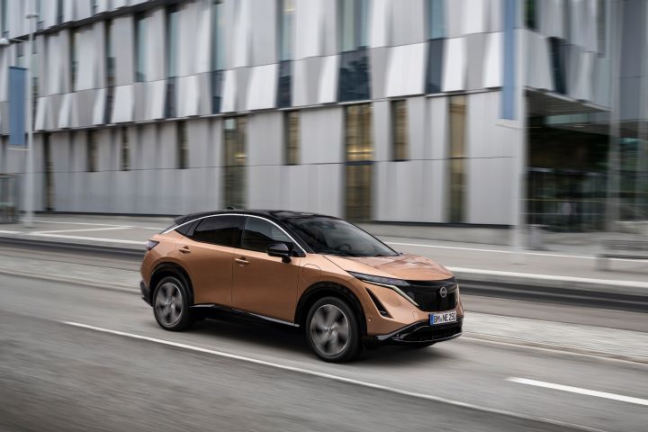 Nissan Ariya fra siden