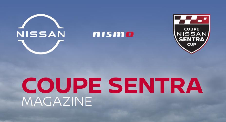 Infographie du magazine Sentra Cup avec logos
