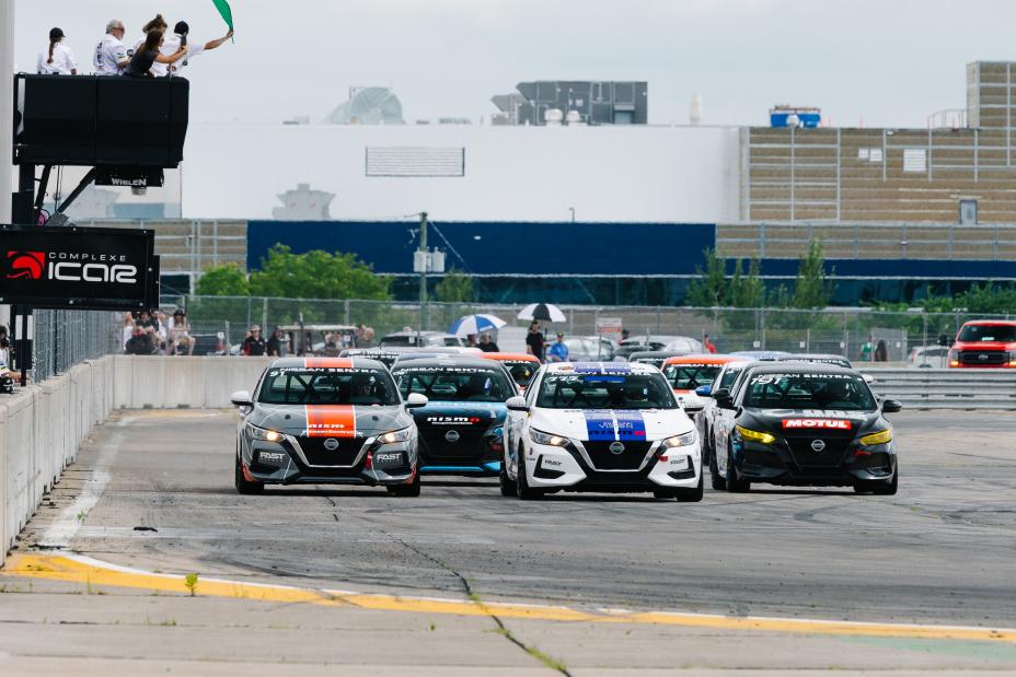 Sentra 98 Racing Valérie Limoges secures a double victory in the Nissan Sentra Cup ...