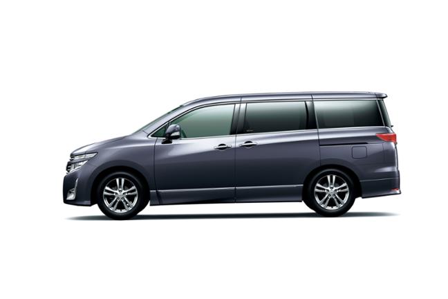 日産エルグランド メタルグレー（2012年）