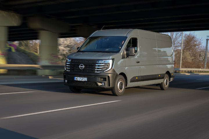 Ujęcie dynamiczne Nissan Interstar LCV