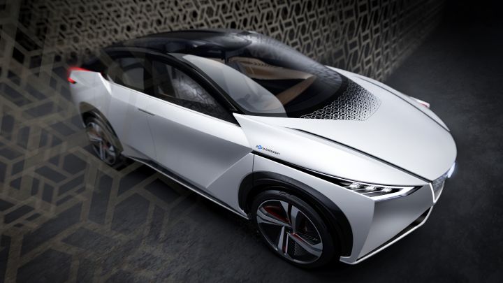 A concept image of the Nissan IMx Concept