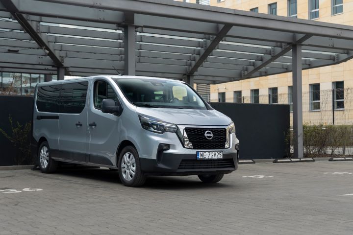 Ujęcie statyczne nadwozia Nissan Primastar LCV