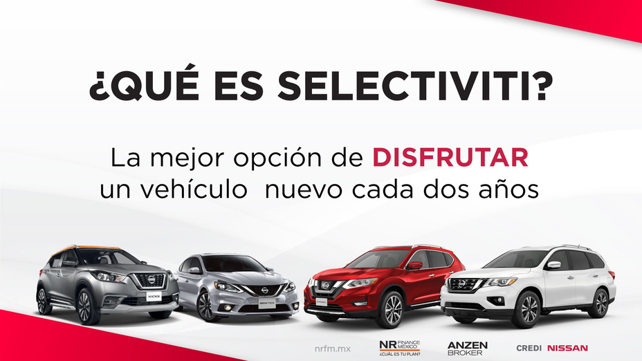 Nissan y NR Finance lanzan plan Selectiviti, la manera más sencilla ...