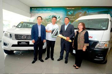 Nissan Philippines donates two vehicles to Habitat for Humanity