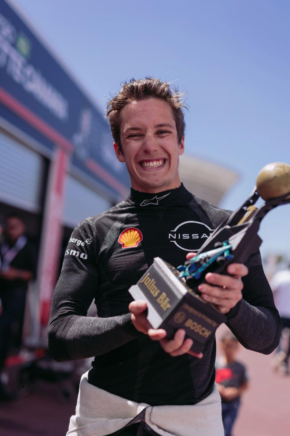 Sacha Fenestraz, piloto de Nissan Formula E Team