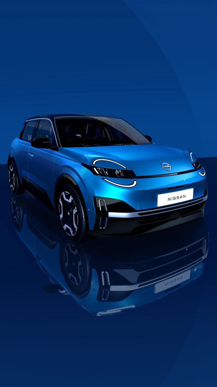 Ny Nissan MICRA på skrå forfra