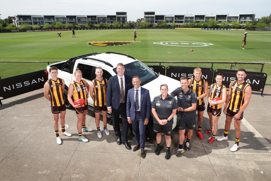 Nissan continues to drive the happy team at Hawthorn