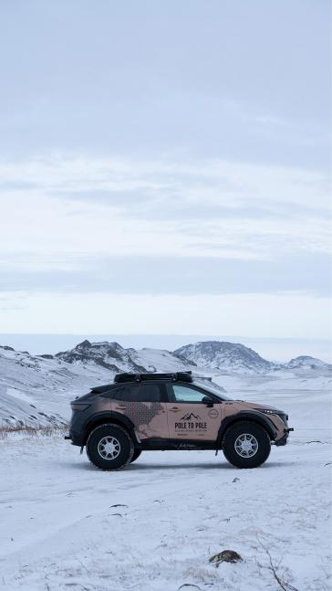 El viaje está en marcha: Comienza la épica expedición en vehículo eléctrico de Polo a Polo