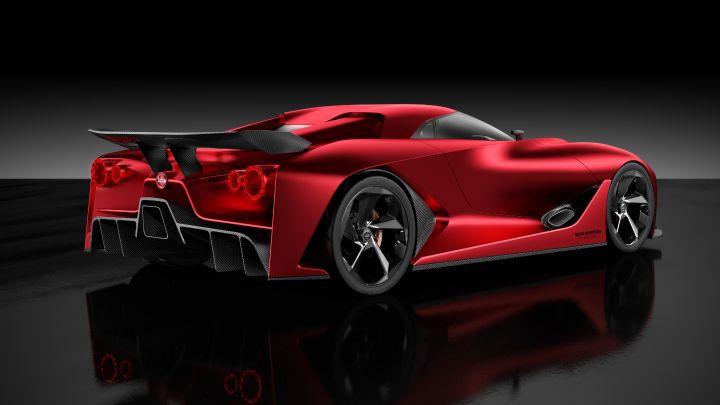 Nissan Concept 2020 Vision Gran Turismo gets a new color and