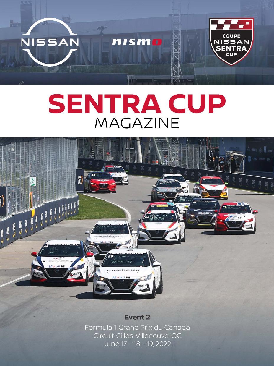 Second edition of the Nissan Sentra Cup Magazine