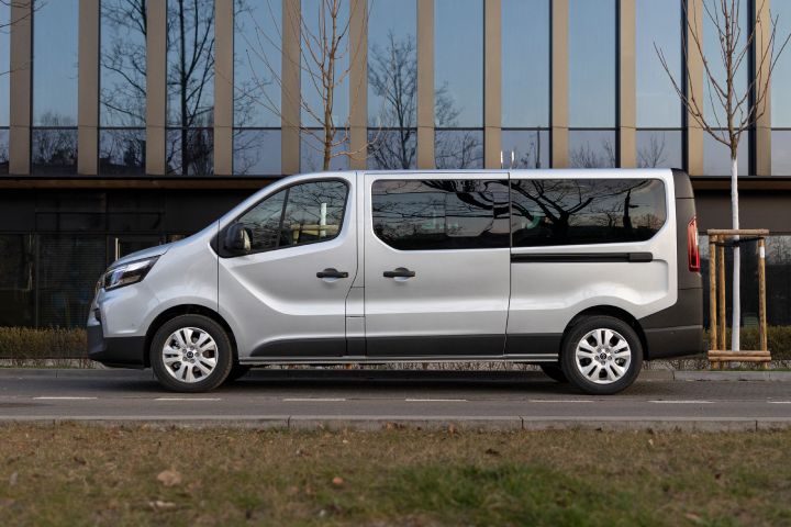 Ujęcie statyczne nadwozia Nissan Primastar LCV