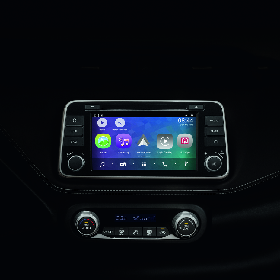 Nissan Kicks 2019 passa a contar com Carplay e Android Auto