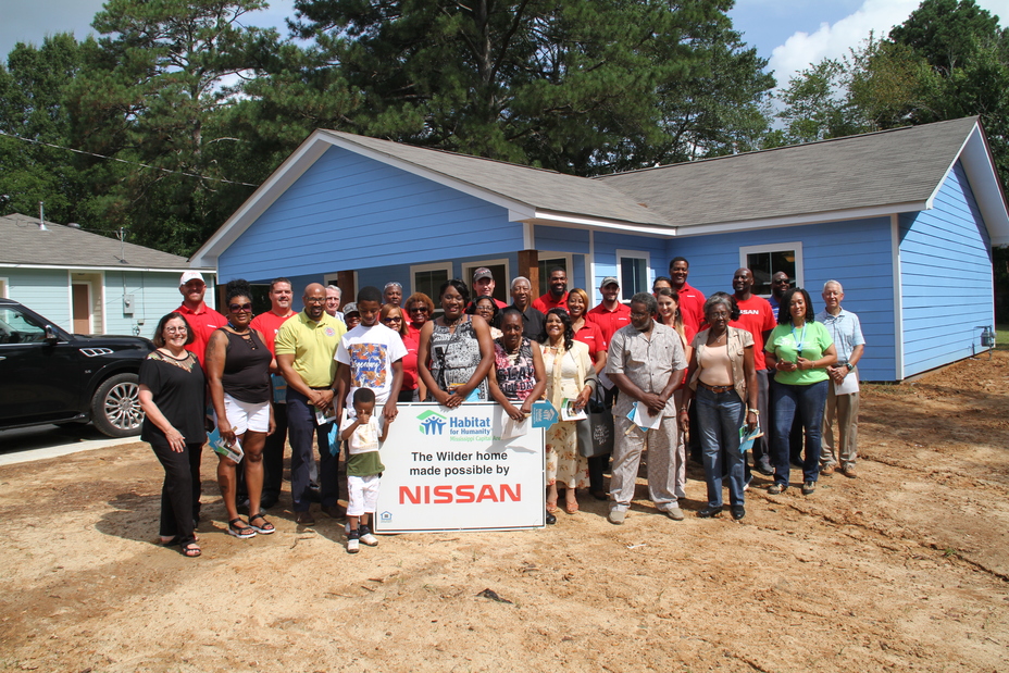 Nissan Canton, Habitat for Humanity Mississippi Capital Area complete
