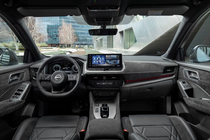 Habitacle avec Alcantara du Nissan Qashqai