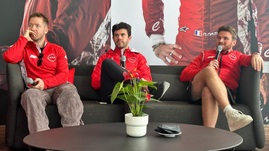 Sam Bird, Norman Nato y Oliver Rowland